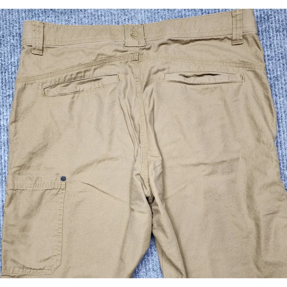 Wrangler ATG All Terrain Gear Mens 36x30 Khaki Tan Outdoor Stretch Pants